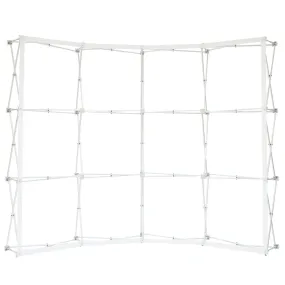 10' Curved Tension Fabric Display Frame (Popup)