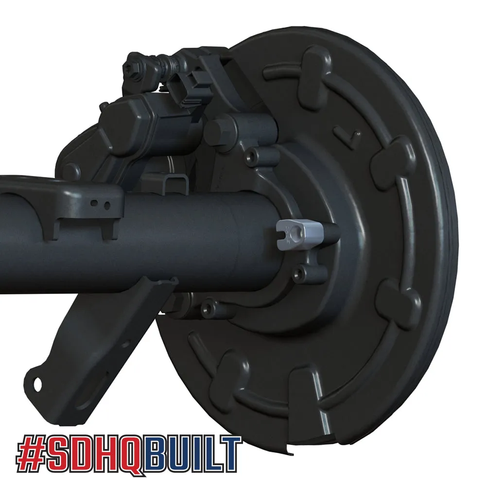 '11-22 Ford F-150 SDHQ Built Billet Rear ABS Guards