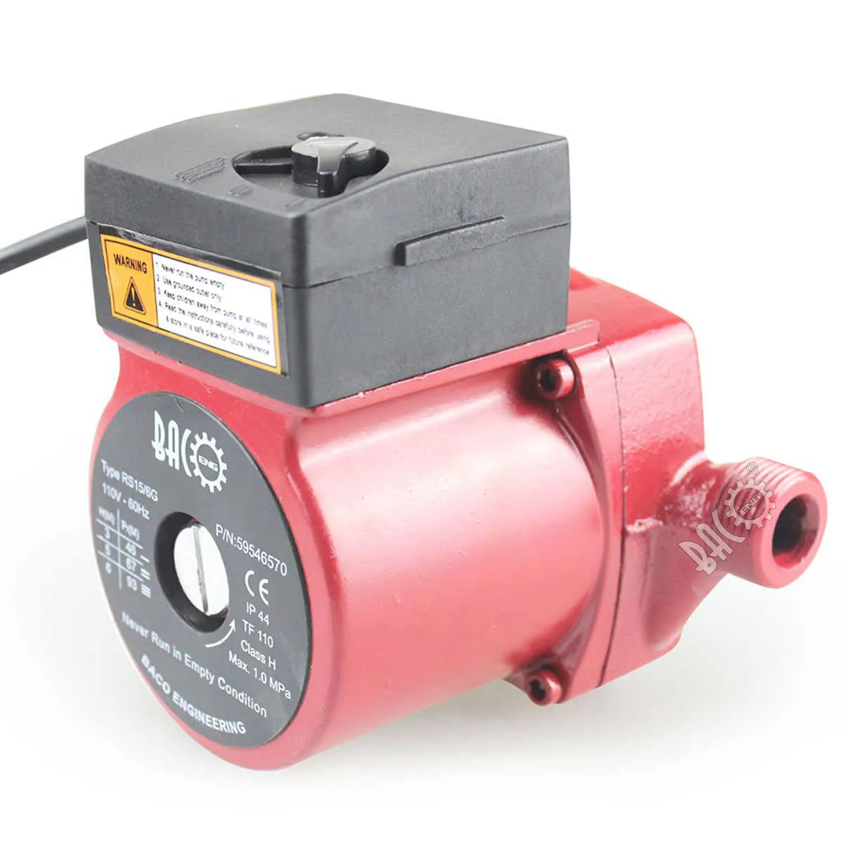 110V 3/4" Iron Head Circulation Pump