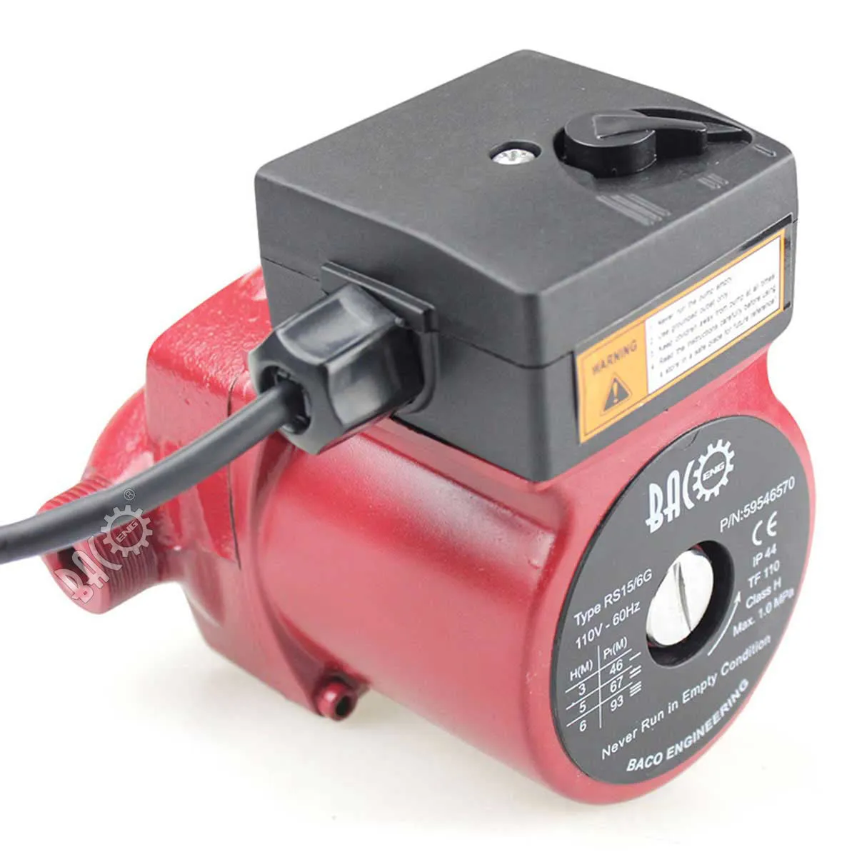 110V 3/4" Iron Head Circulation Pump
