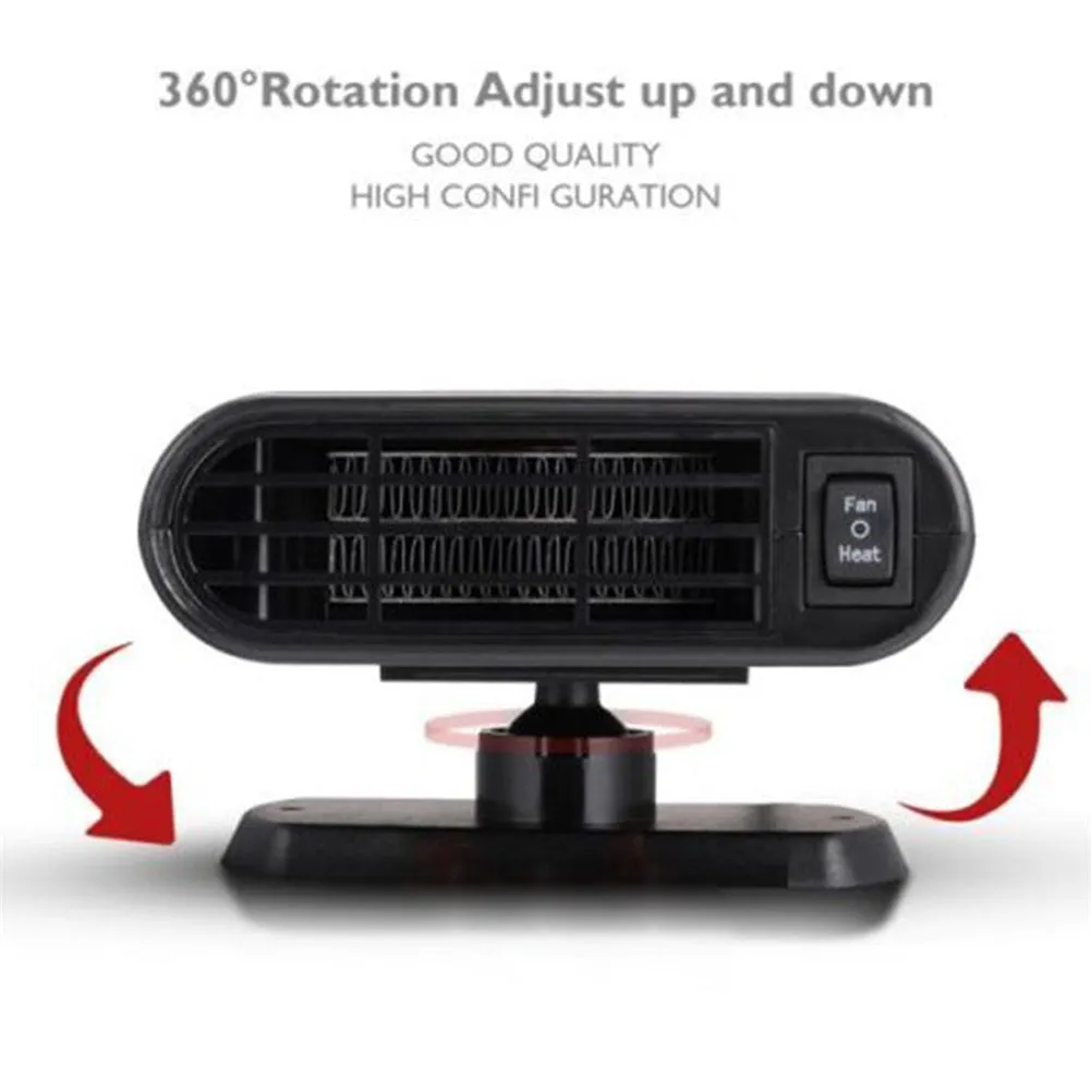 12v 150W Car Air Heater Fast Hot Warm Air Blower Quick Heating