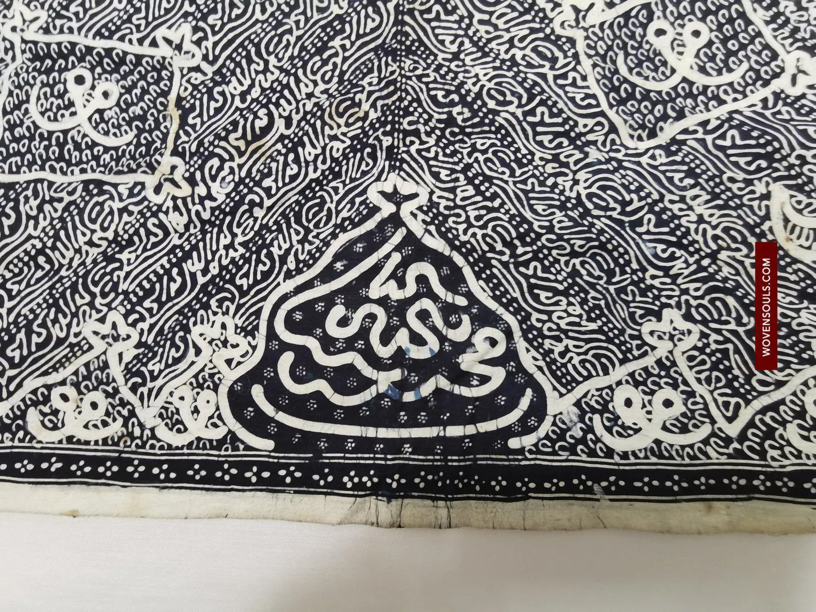 1443 Antique Calligraphy Jambi Batik Bertulis Hand Drawn Textile  Kain Arab
