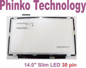 14" LED LCD Screen Display Panel LP140WH2 TPS1 LTN140AT31 NT140WHM-N41 WXGA HD