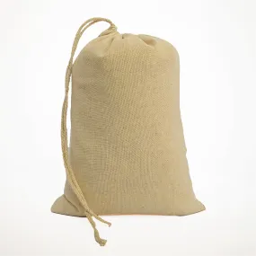 20x24 inches Single 100% Cotton Muslin Drawstring Bags
