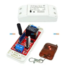 315M 433M Remote Control Switch   2 Key White Remote Control/ 220V Wireless Switch / Smart Wireless Controller