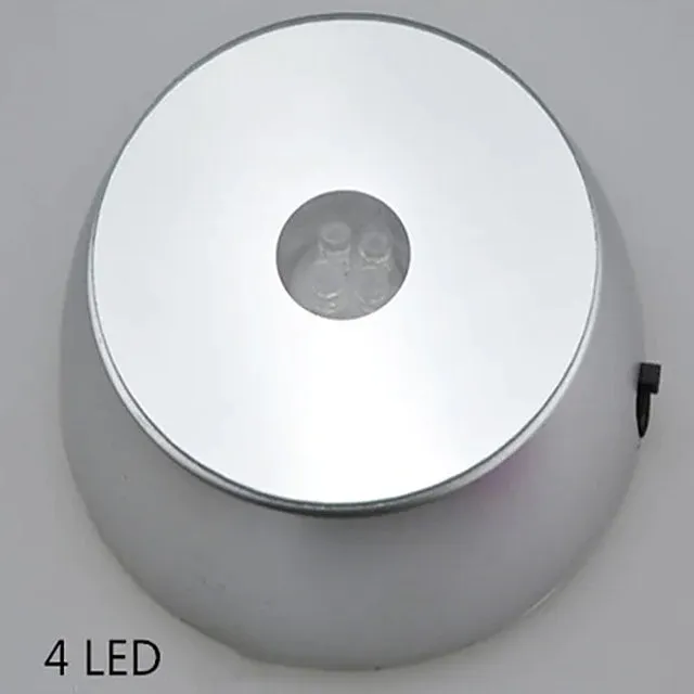 4 LEDs Illuminated Base Lamp