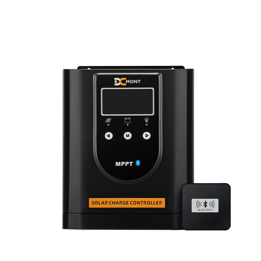 40A MPPT Bluetooth Solar Charge Controller LiFePO4 Battery Compatible