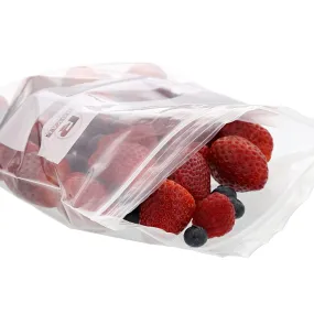 7" x 8" Double Zipper Quart Bags, Pack of 500