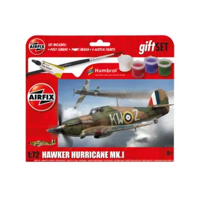 Airfix 1:72 Hawker Hurricane MK.I Small Model Starter Set