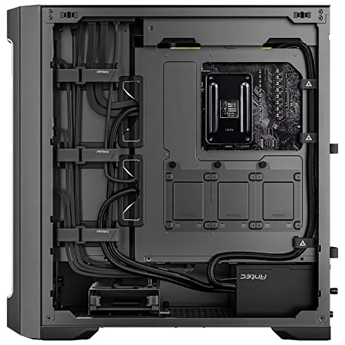 Antec Performance 1 FT, Full Tower, RTX40 Fully Compatible, Temp Display, 4 x Storm T3 PWM Fans, Type-C, Dual TG Side Panels, Removable Top Bracket, High Airflow Mesh Front Panel, E-ATX PC Gaming Case