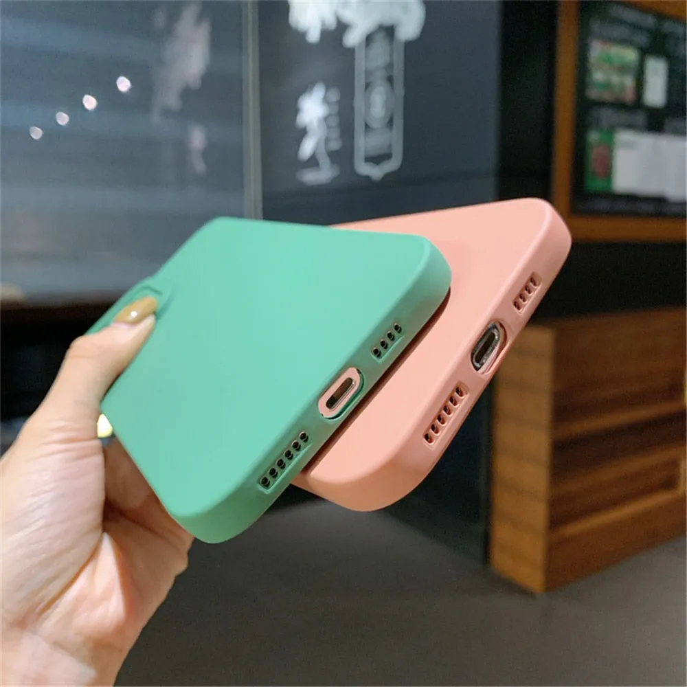 Anymob iPhone Pink Soft Silicone Phone Case Angel Eye Design Camera Protection Cover