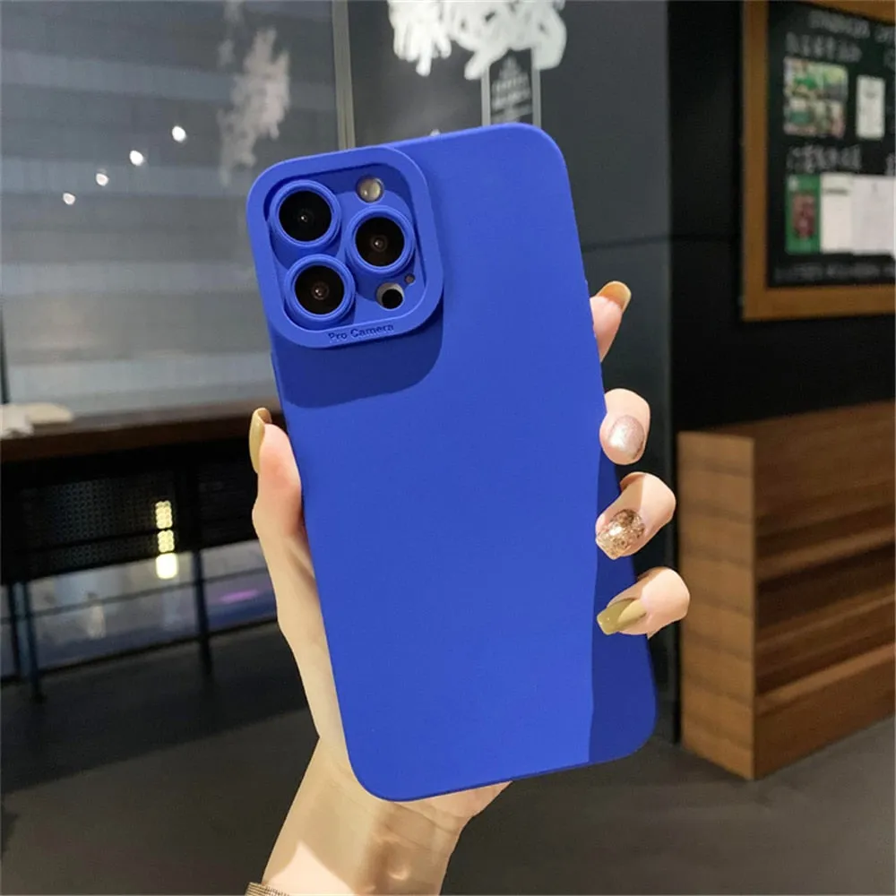Anymob iPhone Pink Soft Silicone Phone Case Angel Eye Design Camera Protection Cover