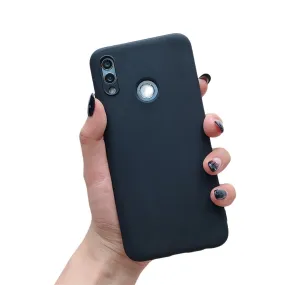 Anymob Samsung Black Soft Silicone Phone Cover Protection
