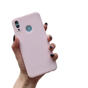 Anymob Samsung Light Pink Pink Soft Silicone Phone Cover Protection