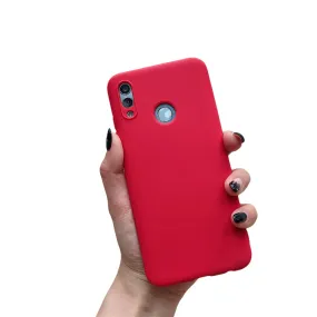 Anymob Samsung Red Soft Silicone Phone Cover Protection