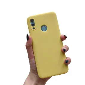 Anymob Samsung Yellow Soft Silicone Phone Cover Protection