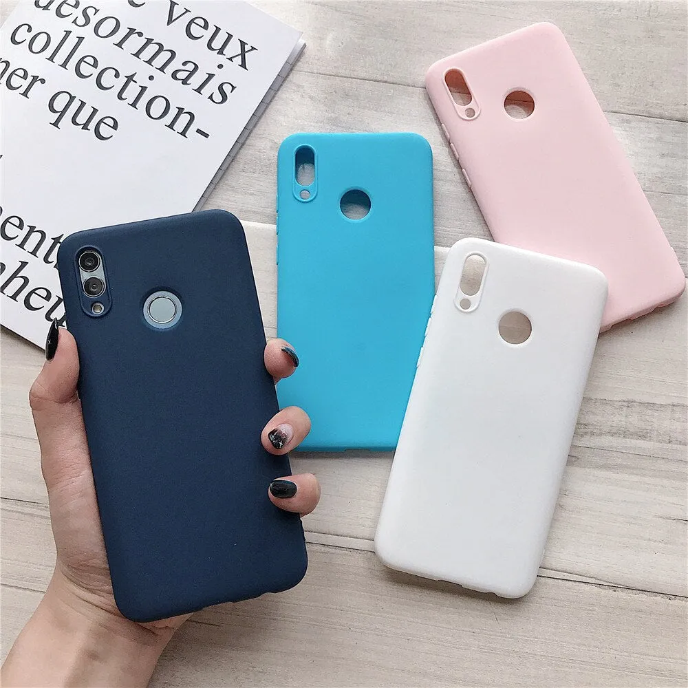 Anymob Samsung Yellow Soft Silicone Phone Cover Protection