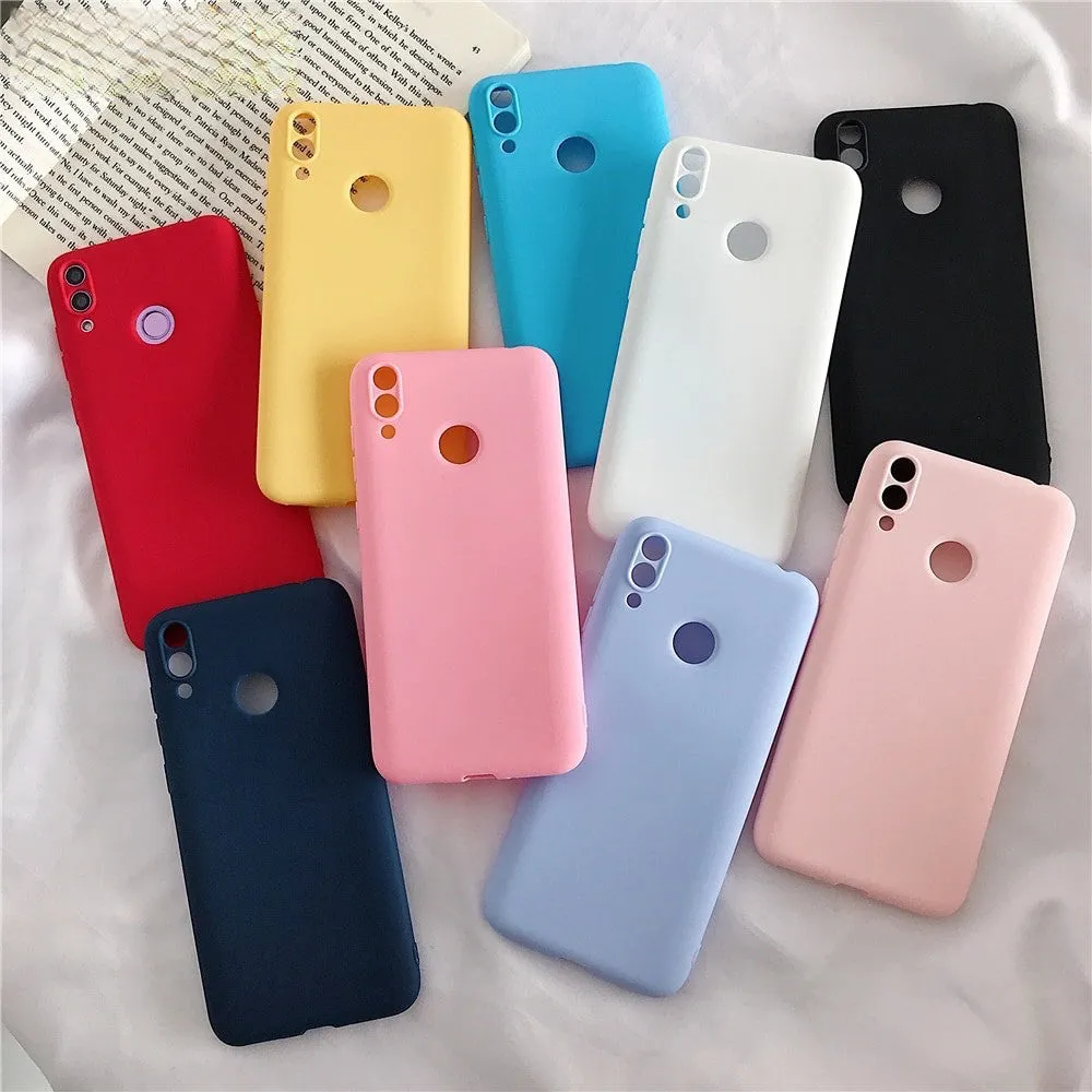 Anymob Samsung Yellow Soft Silicone Phone Cover Protection