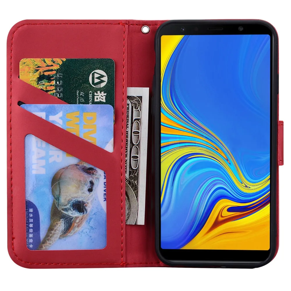 Anymob Xiaomi Redmi Black Panda Flip Case Leather Phone Wallet Cover Protection