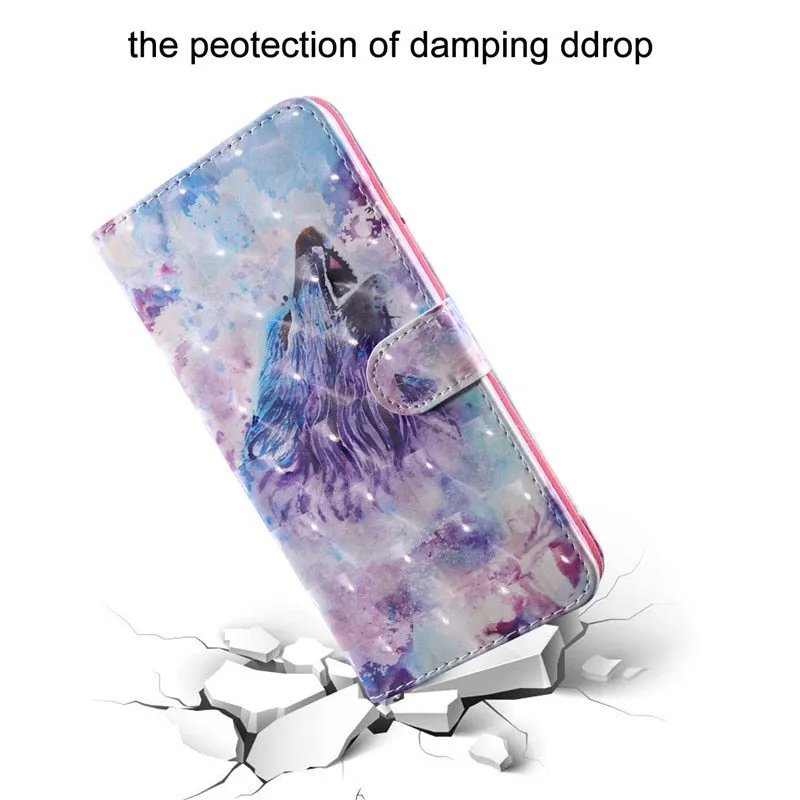 Anymob Xiaomi Redmi Pink Leather Case Flower Flip Wallet Cover Bag Shell Protection