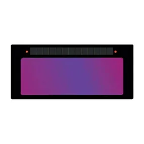 ArcOne S240-12 Horizontal Single Auto-Darkening Filter for Welding, 2 x 4", Shade 12