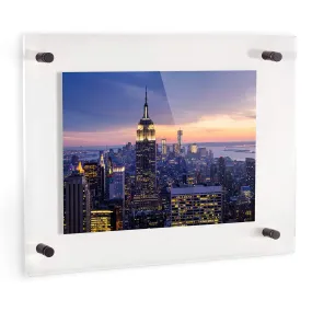 ArtToFrames 20 x 30 Inch Floating Frame w/ Black Wall Mount Hardware (Open Box)