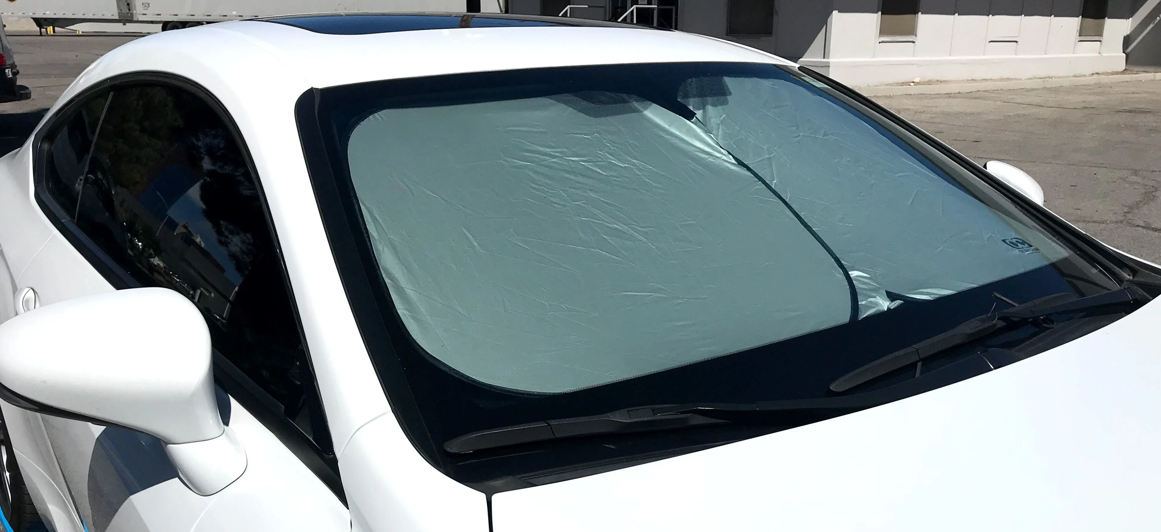 Audi Q4 2022 - 2024 Heat and UV Sun Shade by OC Sun Shade