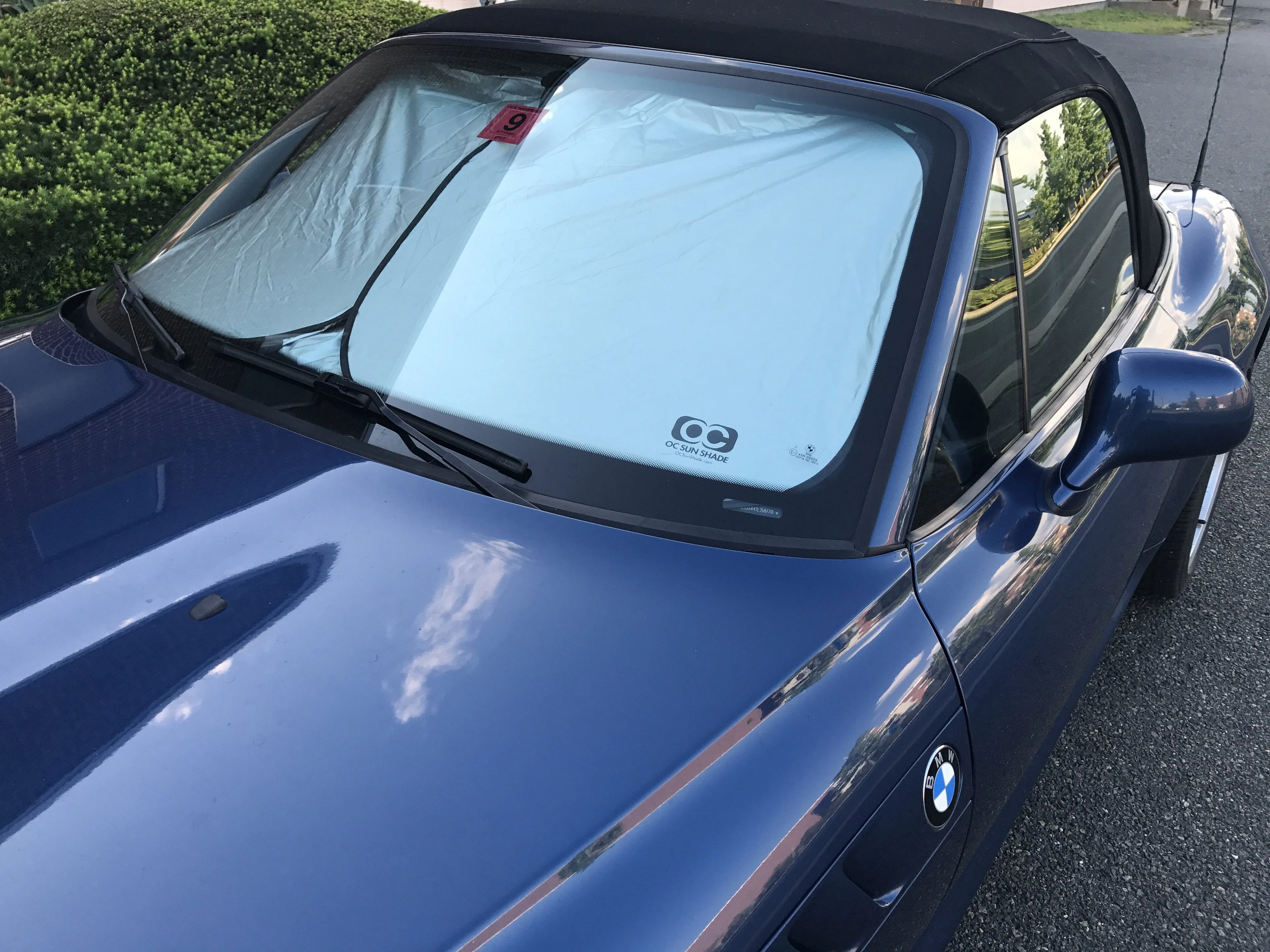 Audi Q4 2022 - 2024 Heat and UV Sun Shade by OC Sun Shade
