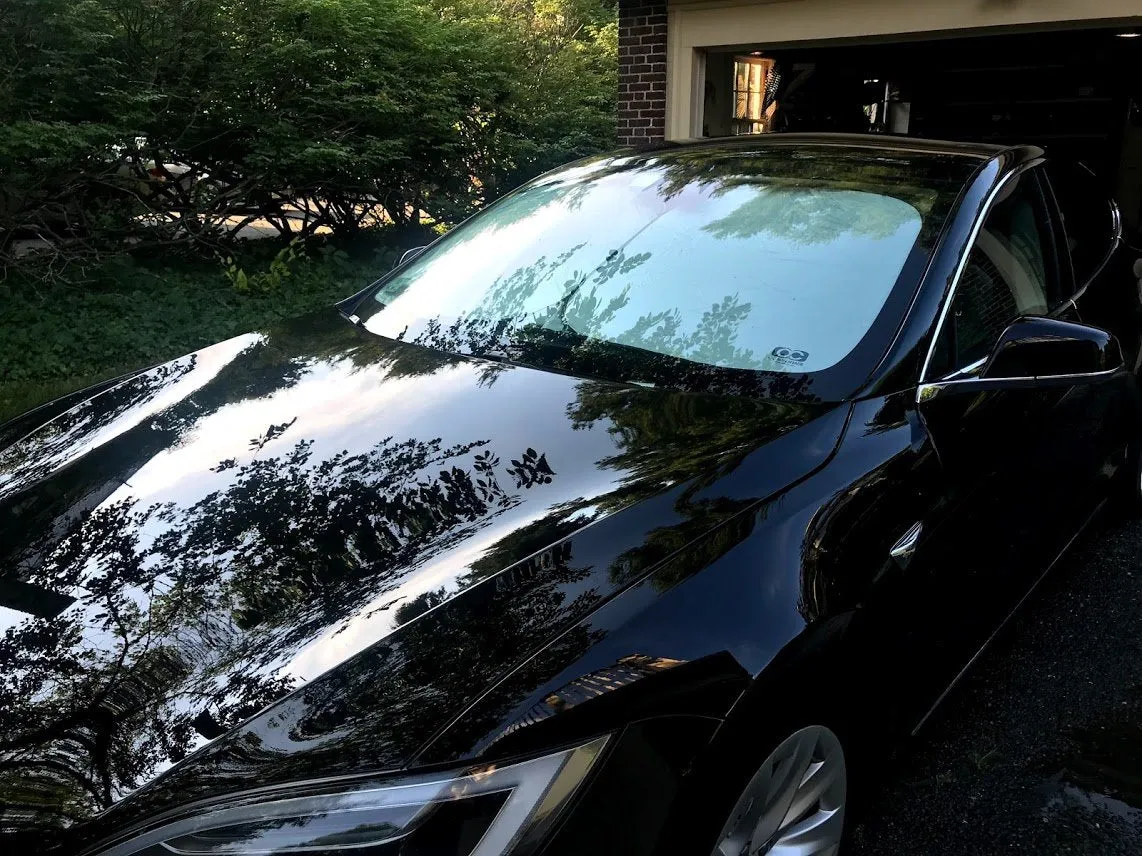 Audi Q4 2022 - 2024 Heat and UV Sun Shade by OC Sun Shade