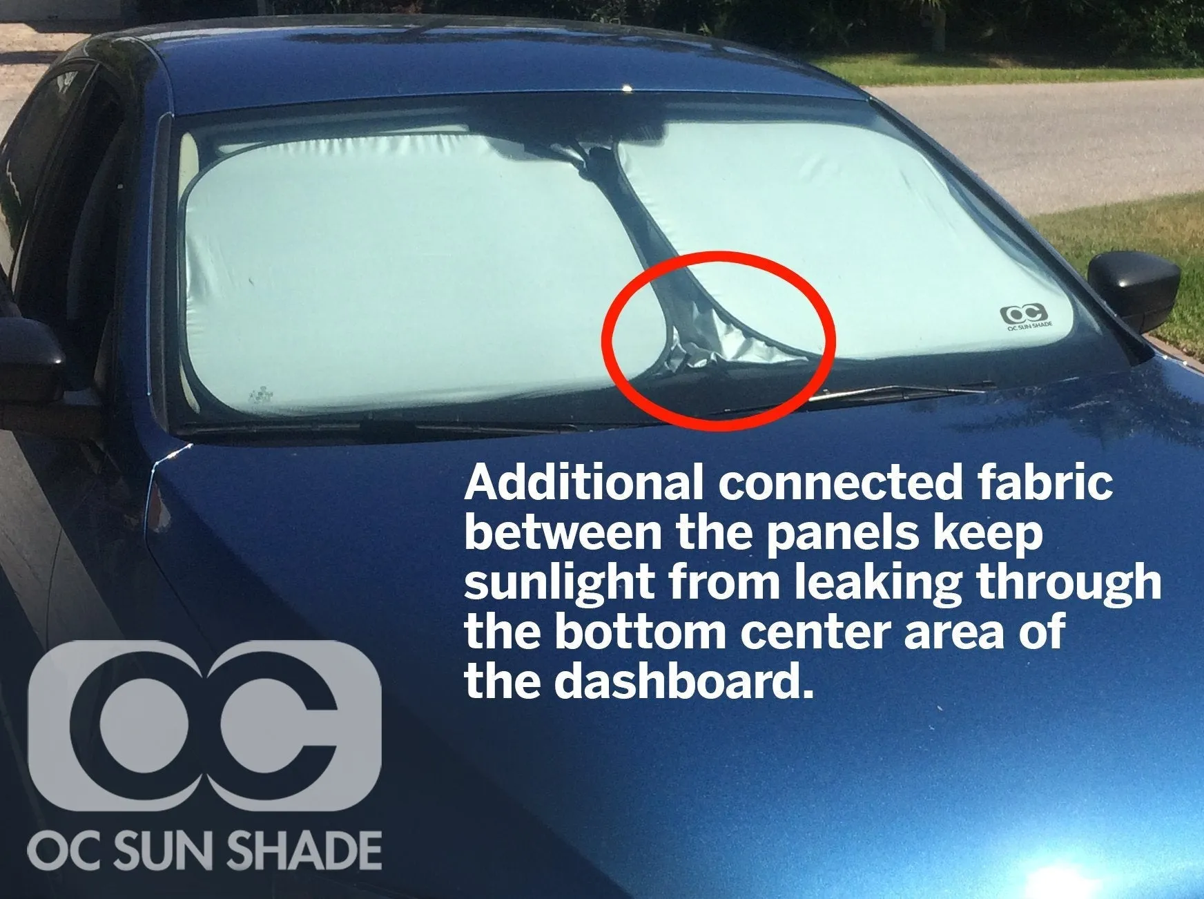 Audi Q4 2022 - 2024 Heat and UV Sun Shade by OC Sun Shade