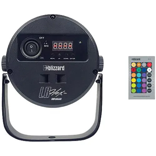 Blizzard Lighting LB Hex Unplugged RGBAW UV Battery-Powered LED Par Fixture