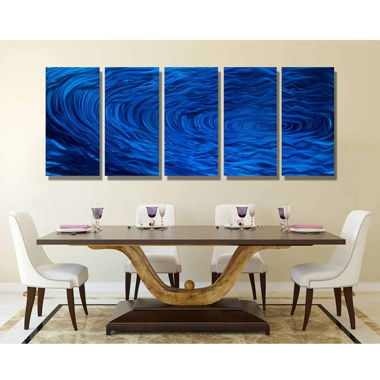 Blue Ripple Effect
