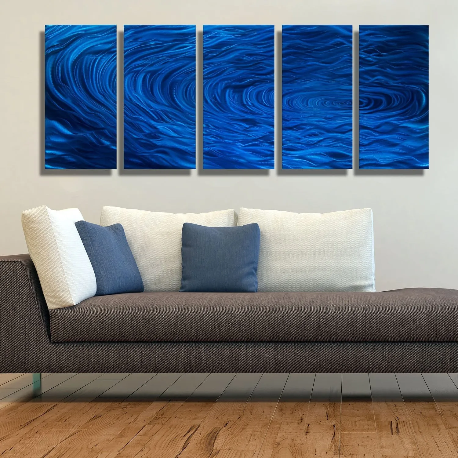 Blue Ripple Effect