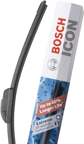 BOSCH 360 Complete Vehicle Wiper Blade Replacement - Includes Front Beam Blades (Pair)   Rear Wiper Blade (1) - 22"/21"/11" (B36012)