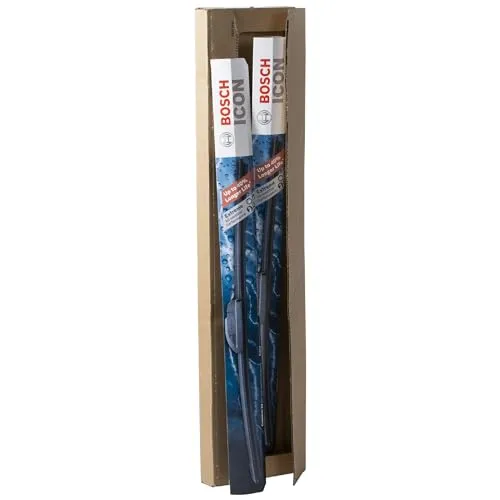BOSCH 360 Complete Vehicle Wiper Blade Replacement - Includes Front Beam Blades (Pair)   Rear Wiper Blade (1) - 22"/21"/11" (B36012)
