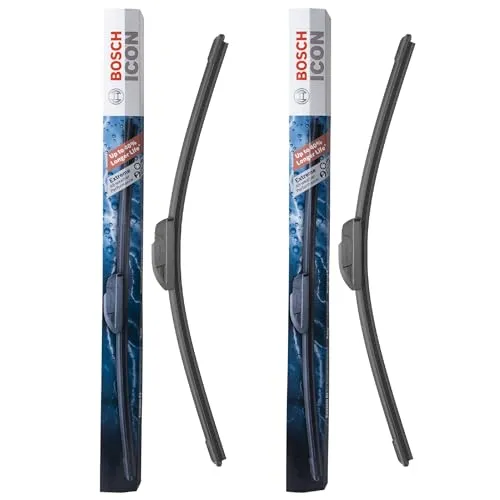 BOSCH 360 Complete Vehicle Wiper Blade Replacement - Includes Front Beam Blades (Pair)   Rear Wiper Blade (1) - 22"/21"/11" (B36012)