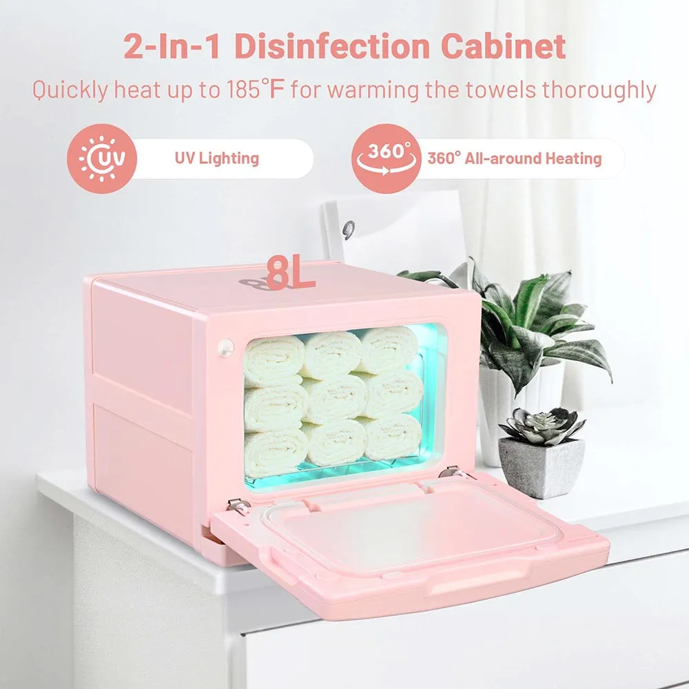 Byootique 8L Towel Warmer Cabinet Hot & UV Sterilizer