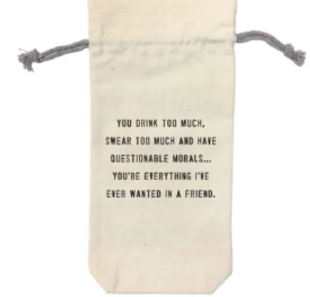 Canvas Wine Bags