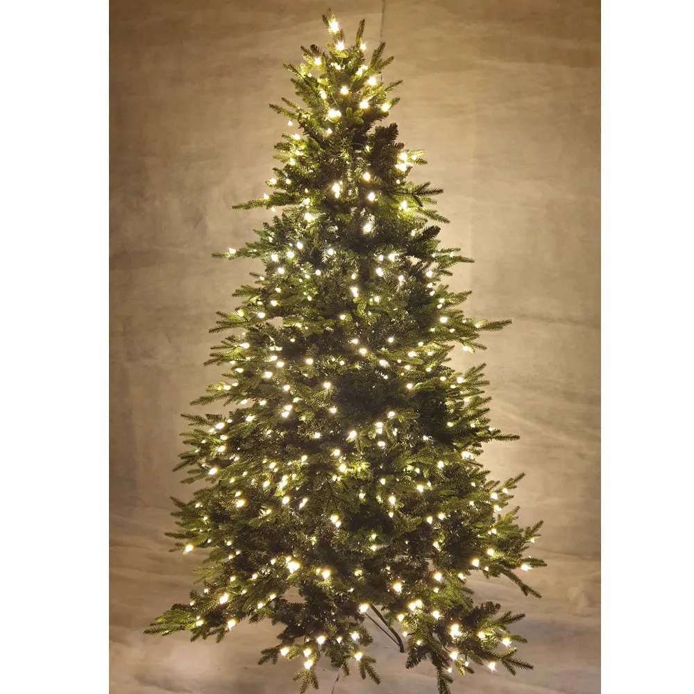 Christmas Tree - 7.5ft - Alberta Prelit With 800 Warm White LEDs