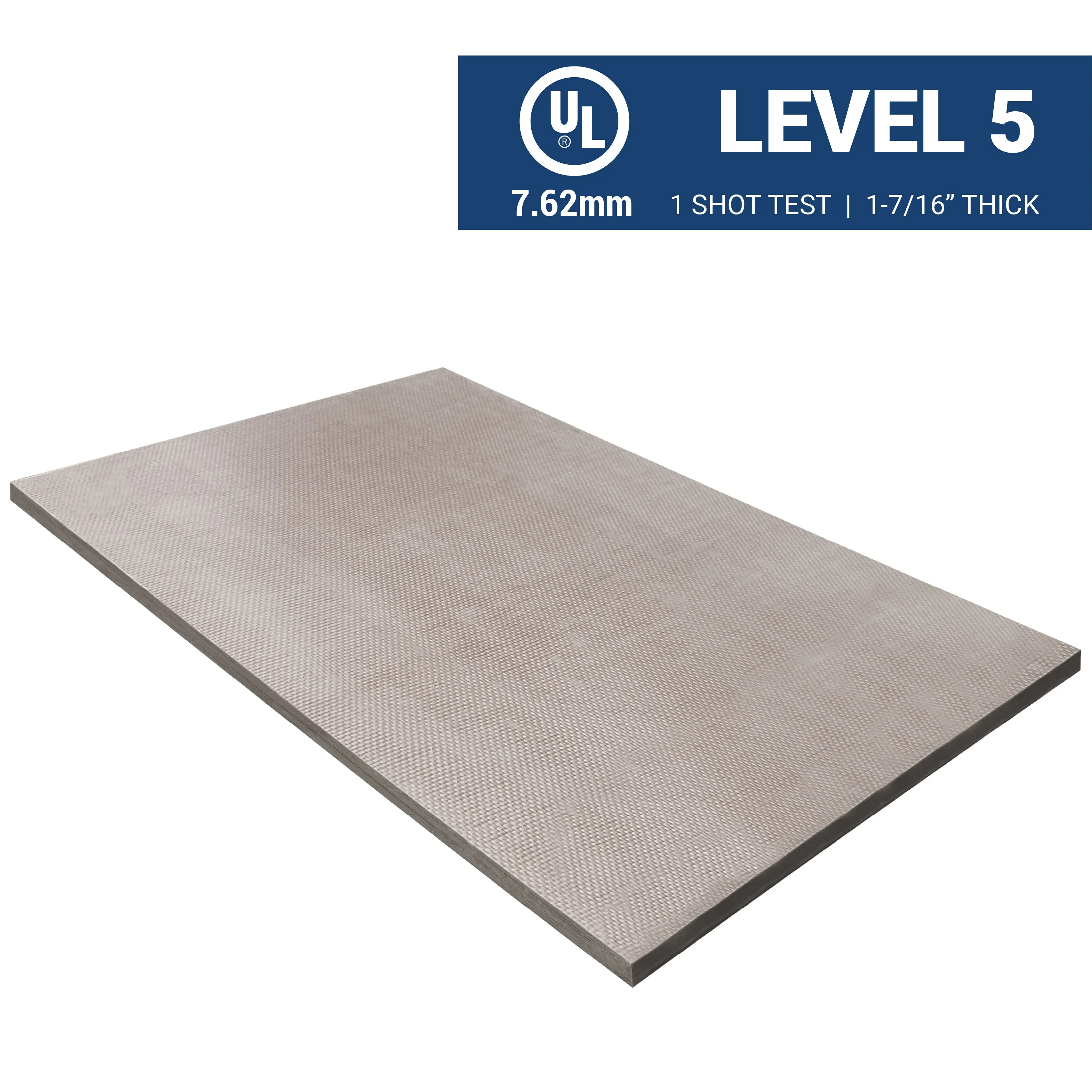 Covenant Level 5 Bullet and Fire Resistant Fiberglass Wall Panel UL 752 Rated