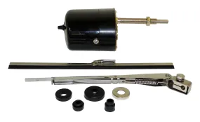 Crown Automotive Jeep Replacement 6V Wiper Motor Kit; Incl. Motor; Arm; Blade; Mounting Grommets; 6 Volt;