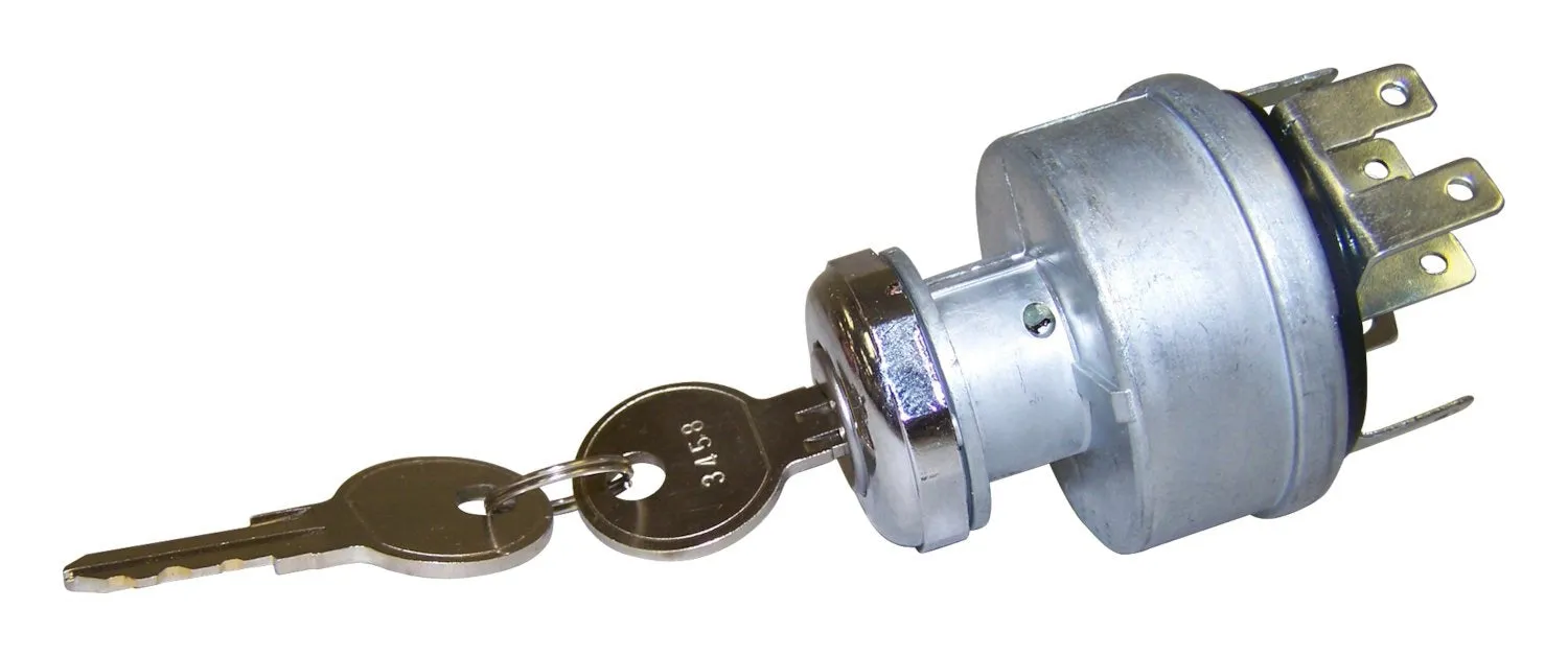 Crown Automotive Jeep Replacement J0947399 Ignition Switch; Switch Has 11 Blade Terminals;