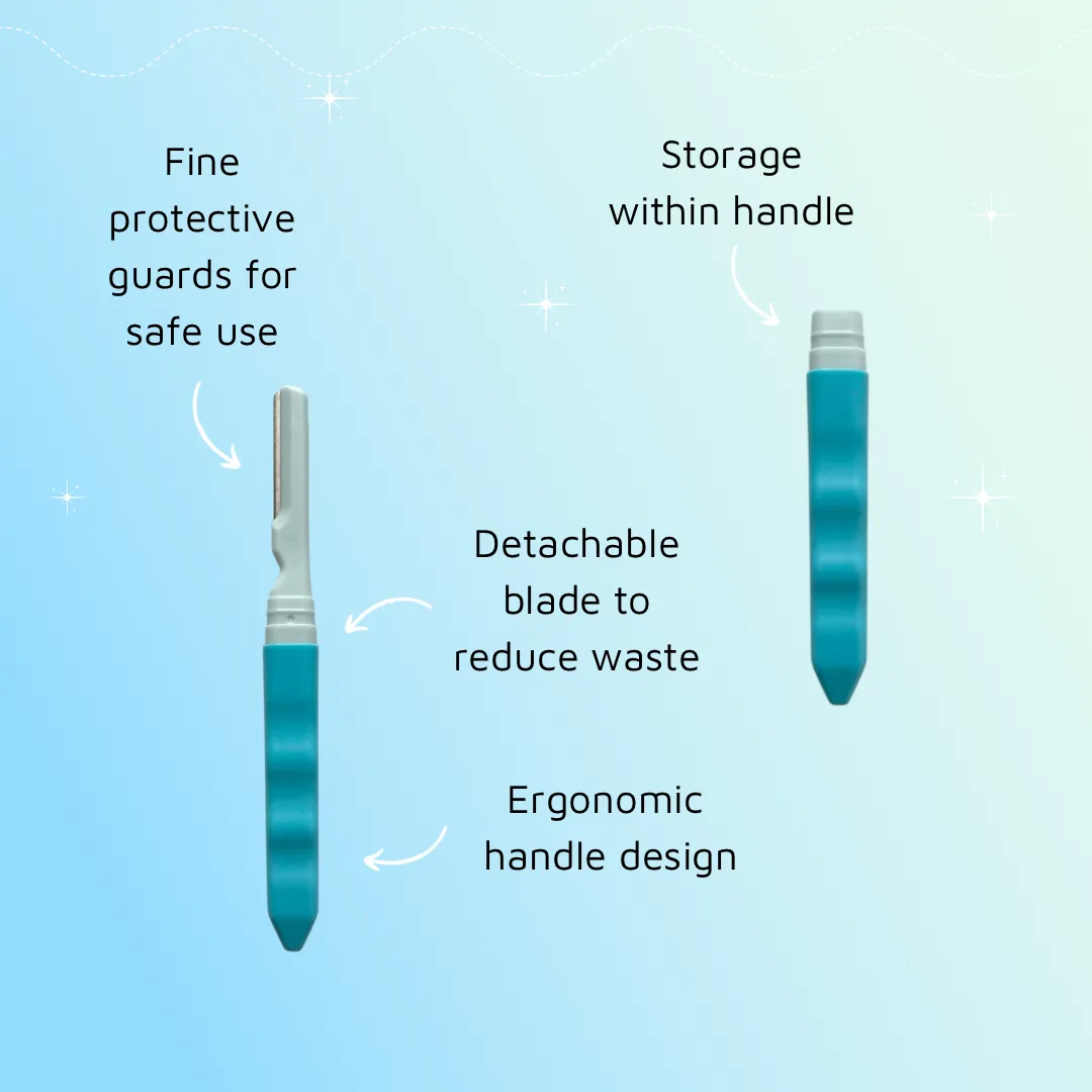 Dermaplaning Razor and Replacement Blades