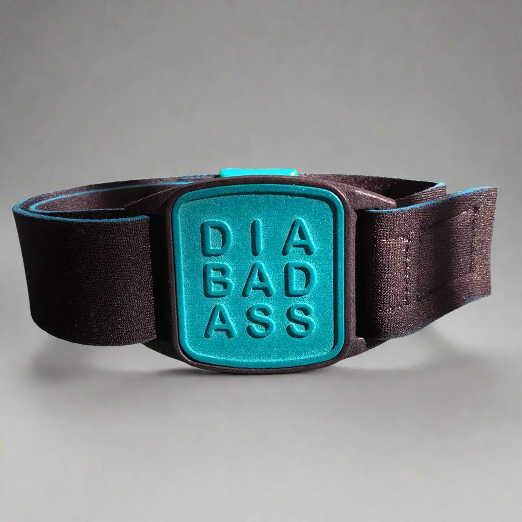 Dexcom G7 CGM Sports & Swim Armband Cover - Teal Diabadass Dexband
