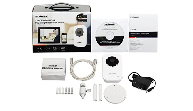 Edimax IC-3116W High Definition HD 720P Day / Night Wireless IP Surveillance Camera - Ships Same/Next Day!