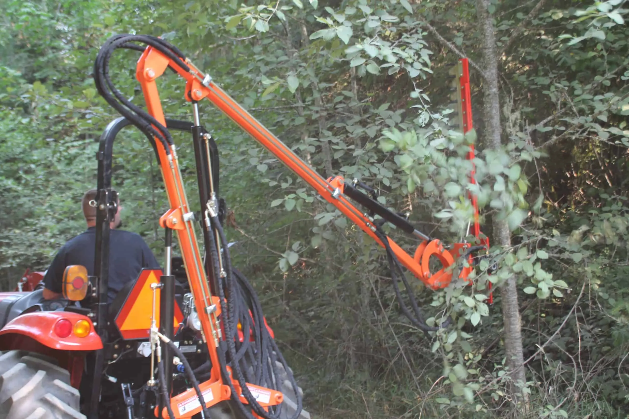 Farmer Helper Boom Sickle Hedge Cutter FH-BRM120-150-180 | 4', 5' & 6' Sickle Boom Hedge Cutter | For Tractor