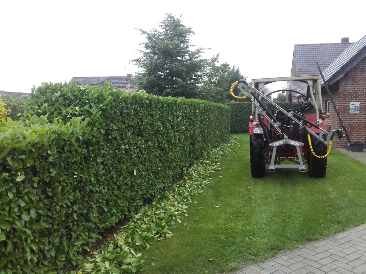 Farmer Helper Boom Sickle Hedge Cutter FH-BRM120-150-180 | 4', 5' & 6' Sickle Boom Hedge Cutter | For Tractor
