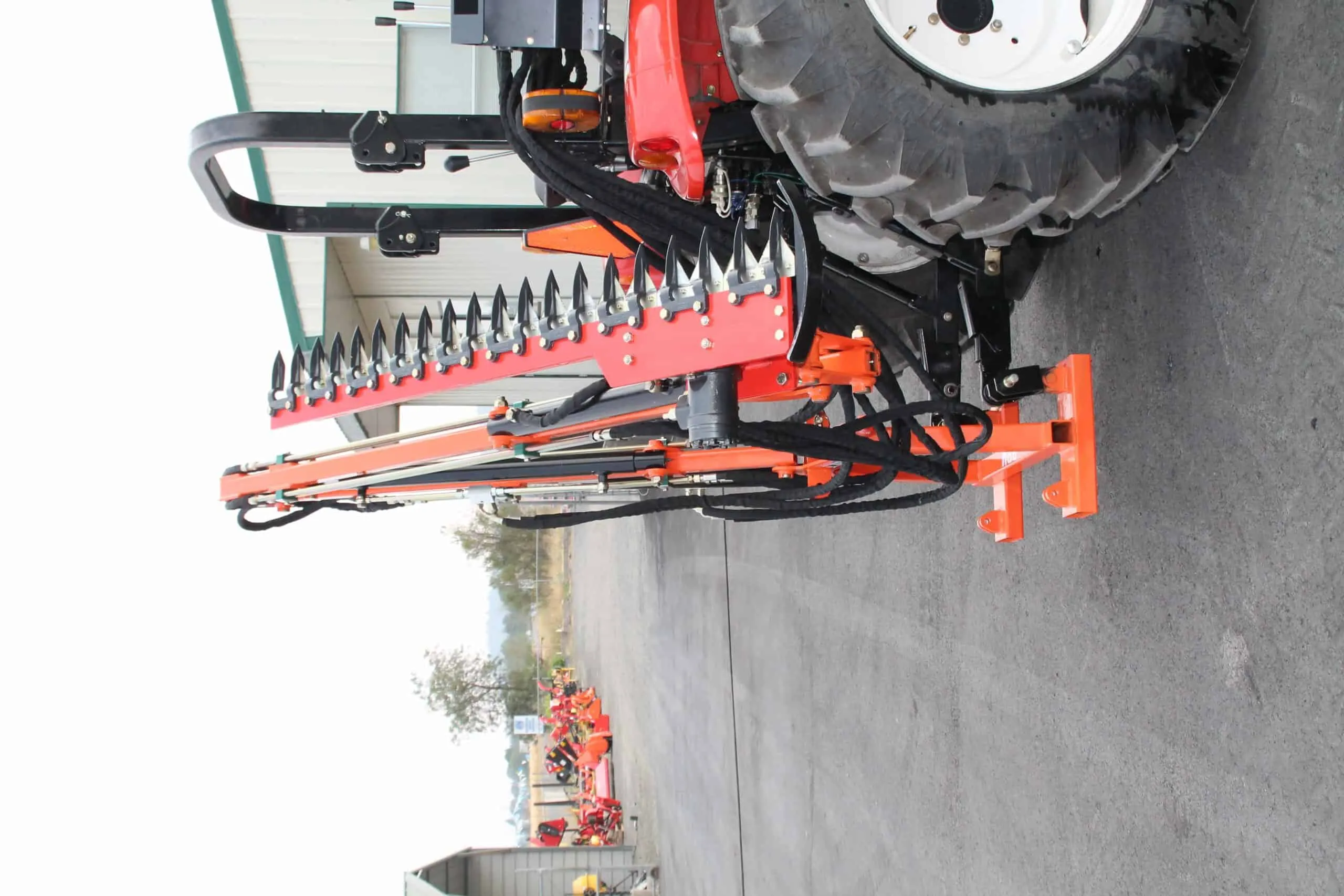 Farmer Helper Boom Sickle Hedge Cutter FH-BRM120-150-180 | 4', 5' & 6' Sickle Boom Hedge Cutter | For Tractor