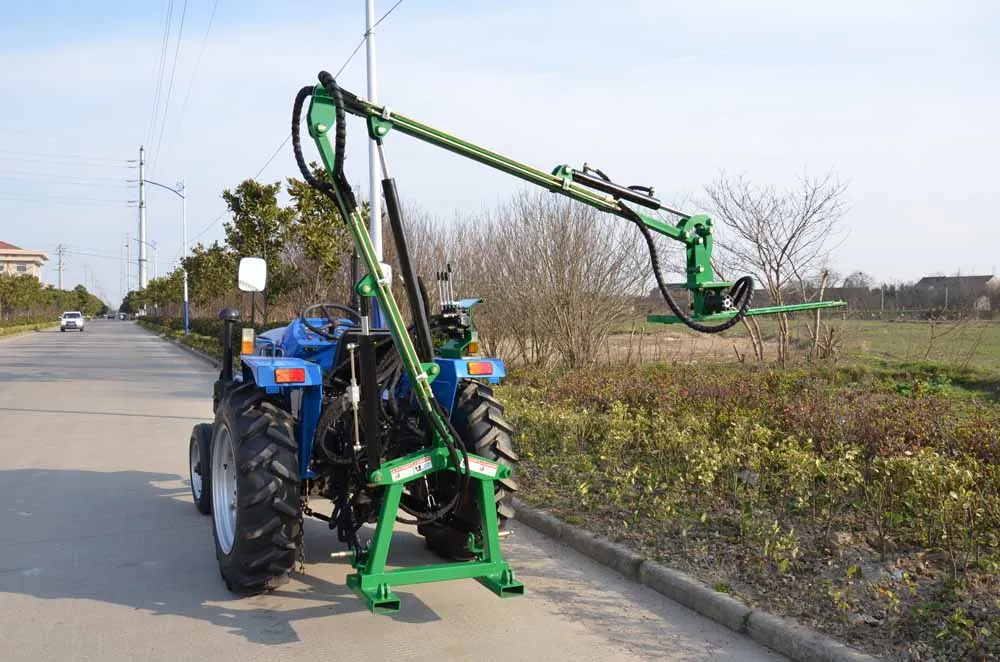 Farmer Helper Boom Sickle Hedge Cutter FH-BRM120-150-180 | 4', 5' & 6' Sickle Boom Hedge Cutter | For Tractor