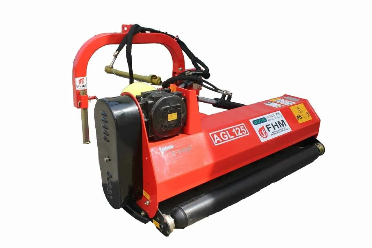 Farmer Helper FH-AGL Standard Ditch Bank Flail Mower | 48" to 64" Working Width | 20-65HP For Tractor
